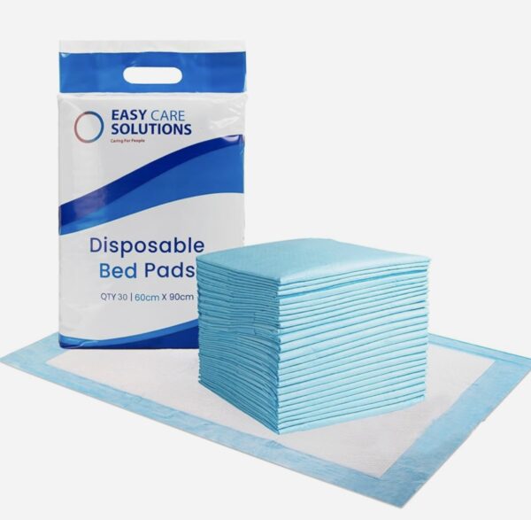 Easy Care Solutions 60 x 90 cm Premium Disposable Incontinence Bed Pads 30X